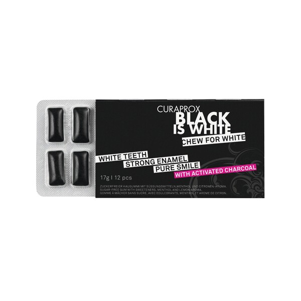 E-shop Curaprox Black is White žuačky 12 ks