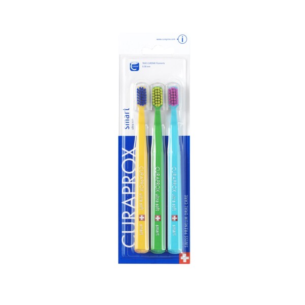 E-shop Curaprox CS 7600 Ultrasoft SMART zubná kefka 3 ks