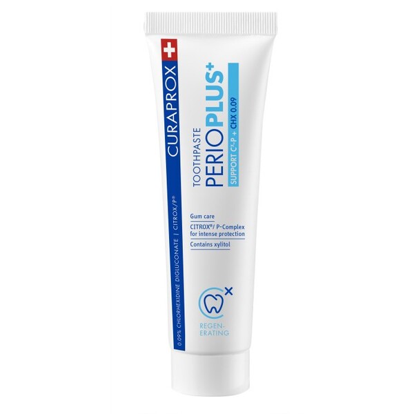 E-shop Curaprox Perio Plus+ Support 0,09% zubná pasta 75 ml