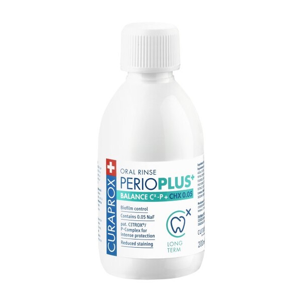 E-shop Curaprox Perio Plus+ Balance 0,05% ústna voda 200 ml
