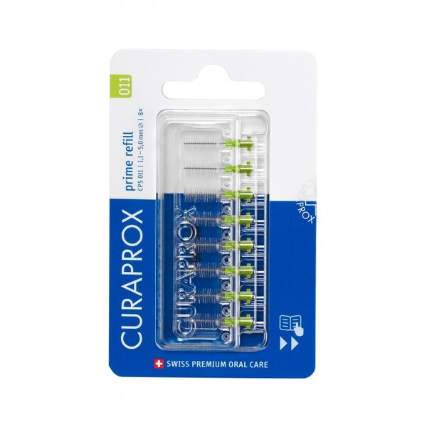 E-shop Curaprox CPS 011 prime REFILL medzizubné kefky 8 ks