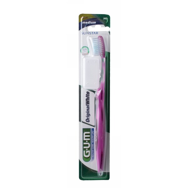 E-shop GUM Original White zubná kefka Medium