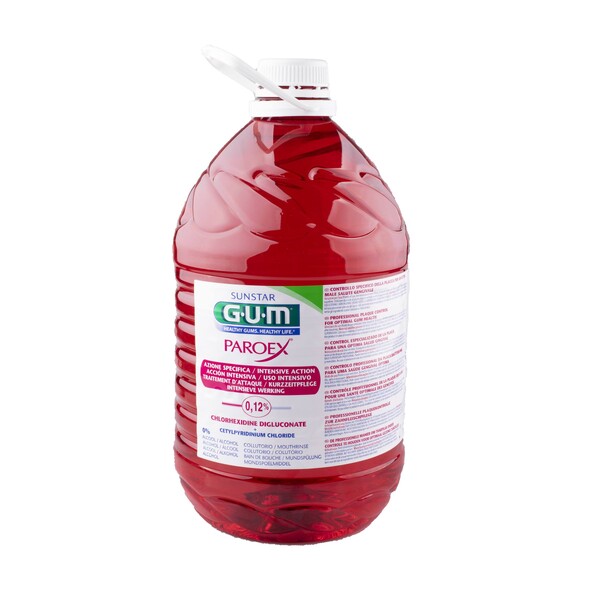 E-shop GUM Paroex ústna voda (CHX 0,12%) 5 l