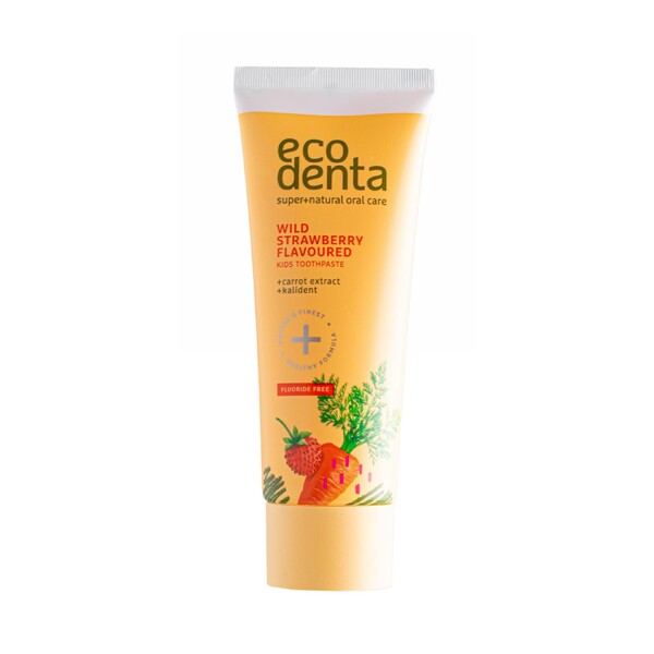 E-shop Ecodenta Wild Strawberry detská zubná pasta 75 ml