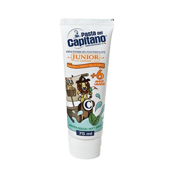 E-shop Pasta del Capitano Junior detská zubná pasta 75 ml