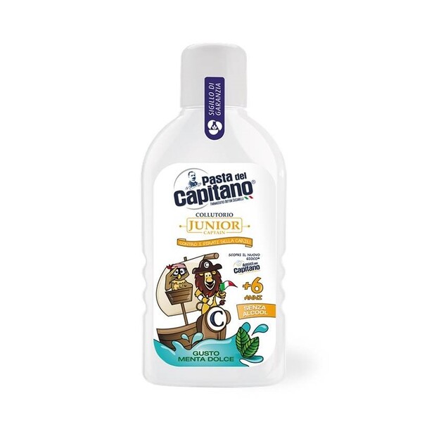 E-shop Pasta del Capitano Junior detská ústna voda 400 ml
