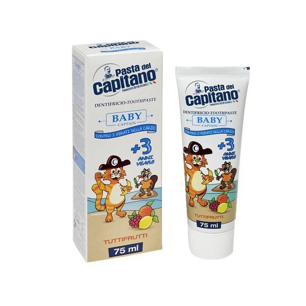 E-shop Pasta del Capitano Baby Tutti-Frutti detská zubná pasta 75 ml