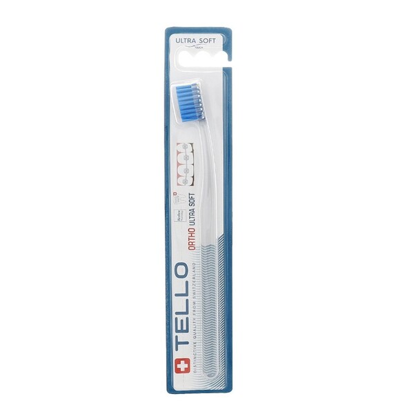 E-shop Tello Ortho UltraSoft ortodontická zubná kefka