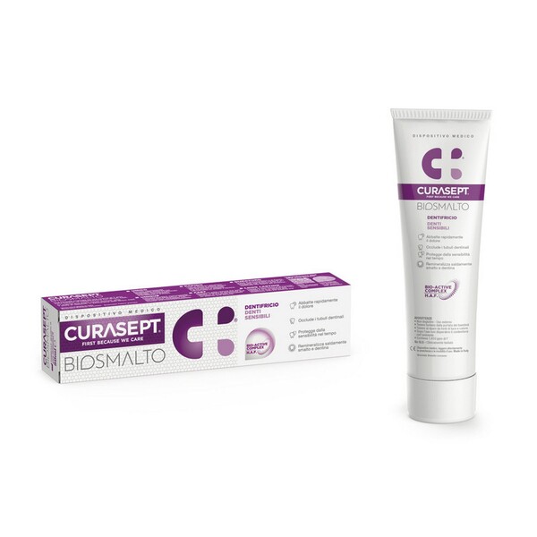 E-shop Curasept Biosmalto Sensitive Teeth zubná pasta 75 ml