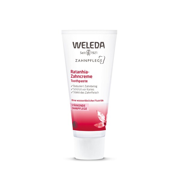 E-shop Weleda ratanhová zubná pasta 75 ml