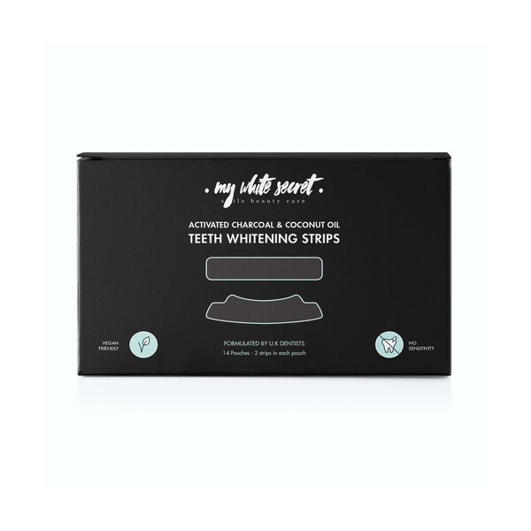 E-shop My White Secret Whitening Strips Charcoal bieliace pásiky 14 ks