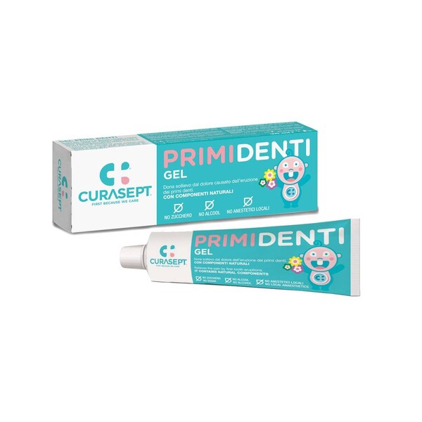 E-shop Curasept Primidenti gél na prerezávajúce sa zúbky 20 ml