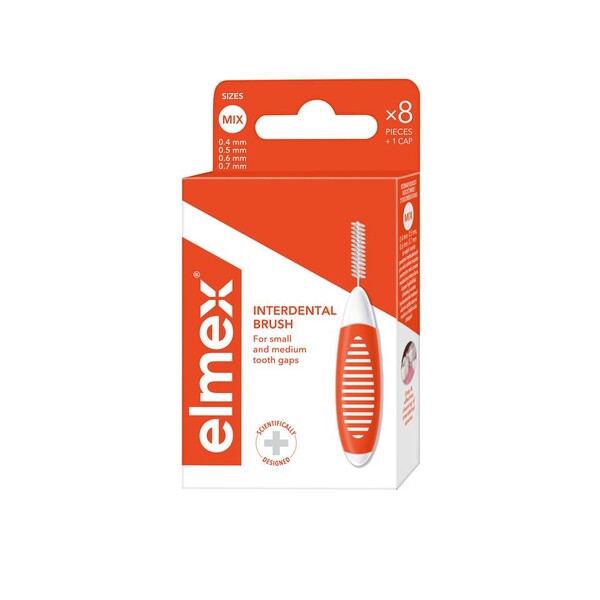 E-shop Elmex medzizubné kefky mix 8 ks