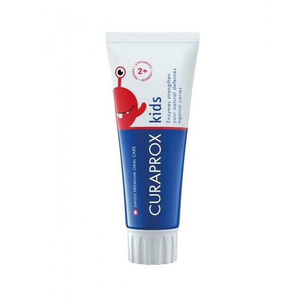 E-shop Curaprox Kids Strawberry detská zubná pasta 60 ml