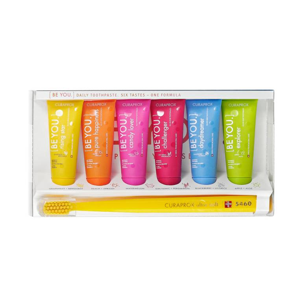 E-shop Curaprox Zubná pasta Be You Mix 6 x 10 ml