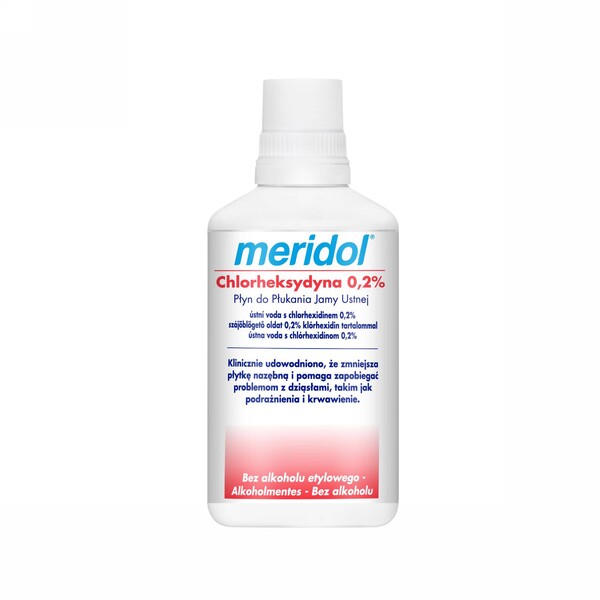 E-shop Meridol Chlorhexidine ústna voda 300 ml
