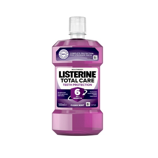 E-shop Listerine Total Care Teeth Protection ústna voda 500 ml