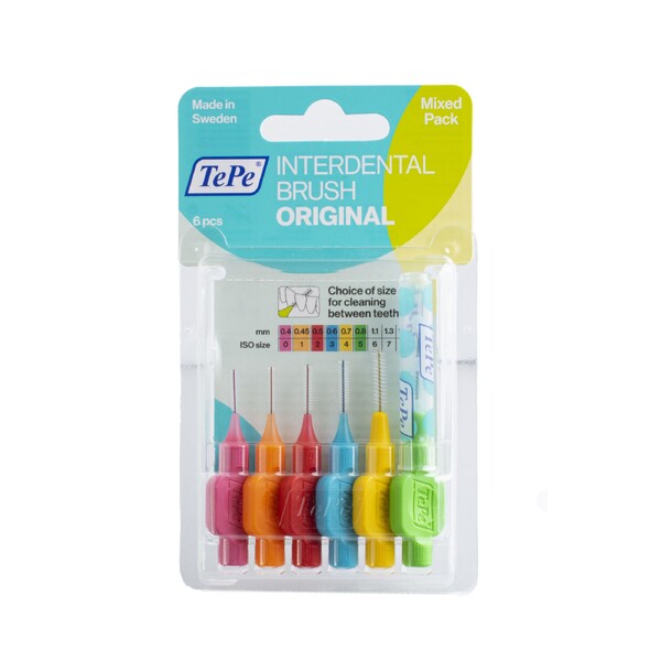 E-shop TePe Mix Original medzizubná kefka 6 ks