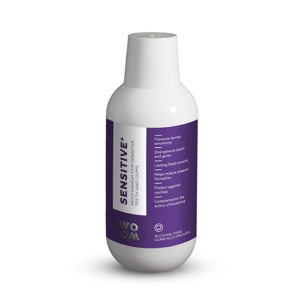 E-shop Woom Sensitive+ ústna voda 500 ml