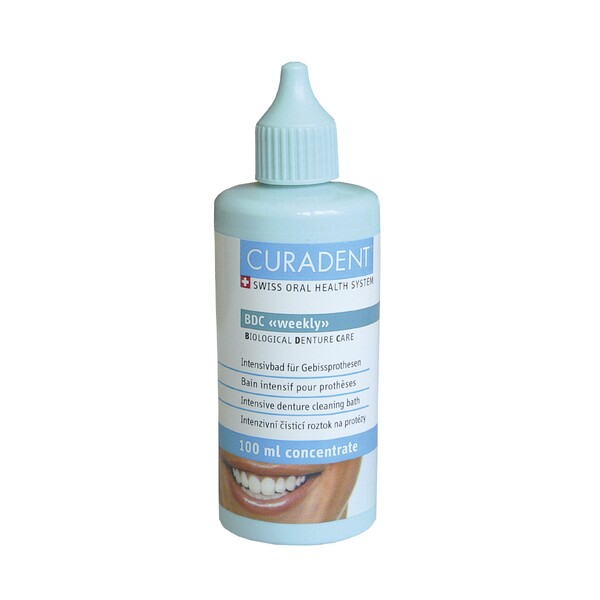 E-shop Curaprox BDC 105 čistiace koncentrát pre umelý chrup 100 ml