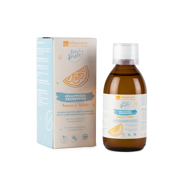 E-shop LaSaponaria pomaranč a xylitol ústna voda 250 ml