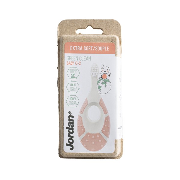 E-shop Jordan Green Clean Baby detská zubná kefka