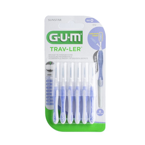 E-shop GUM Trav-Ler medzizubné kefky 0,6 mm 6 ks