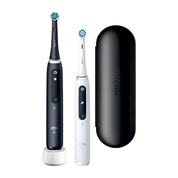 E-shop Oral-B iO Series 5 Duo Black+White magnetická kefka 2 ks