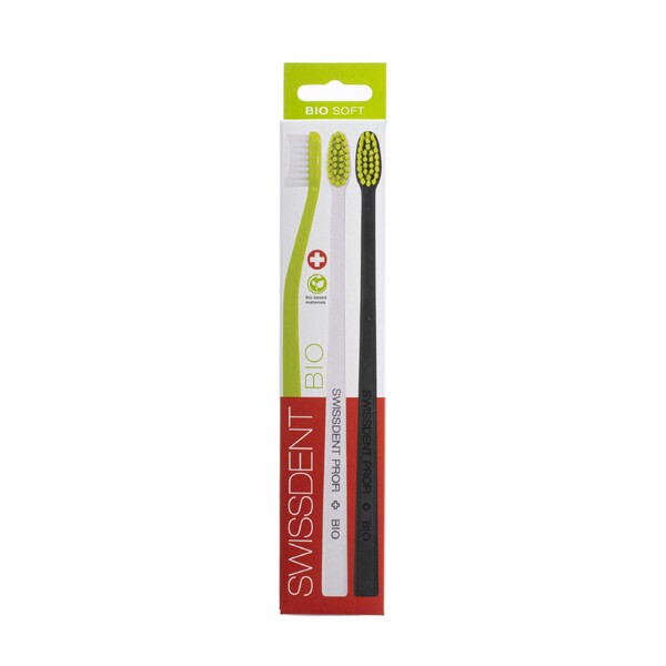 E-shop Swissdent Bio Soft zubné kefky 3 ks