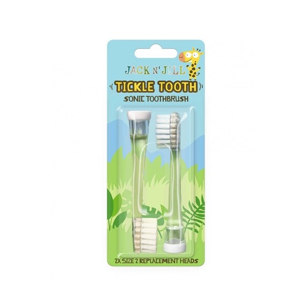 E-shop Jack N´Jill Tickle Tooth vel.2 náhradné hlavice 2 ks