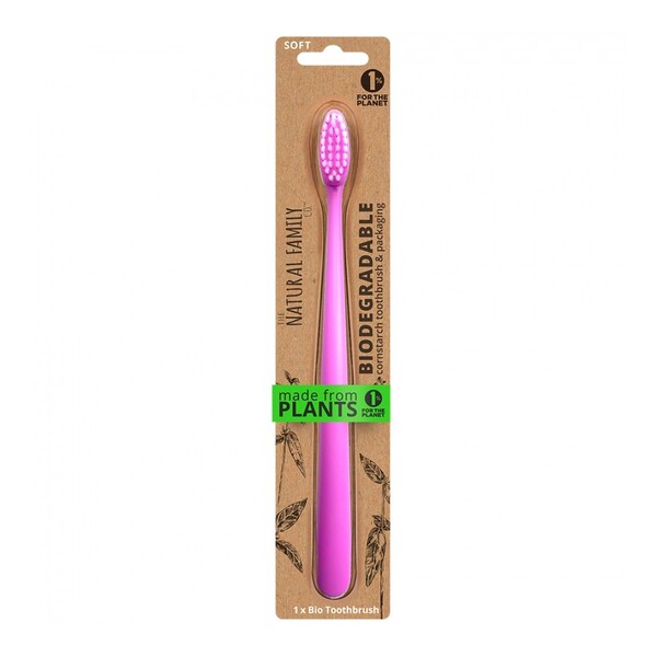 E-shop The Natural Family Co. Neon zubná kefka