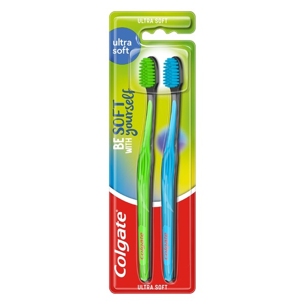 E-shop Colgate Ultra Soft zubná kefka 2 ks