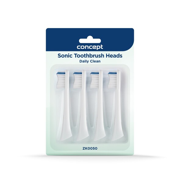 E-shop Concept Perfect Smile ZK0050 Daily Clean White náhradné hlavice 4 ks