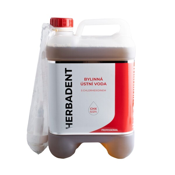E-shop Herbadent Professional CHX ústna voda 5 000 ml