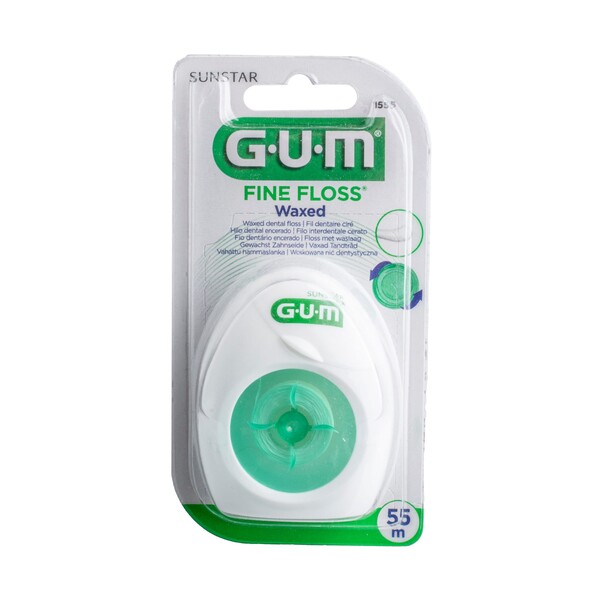 E-shop GUM Fine waxed voskovaná zubná niť 55 m