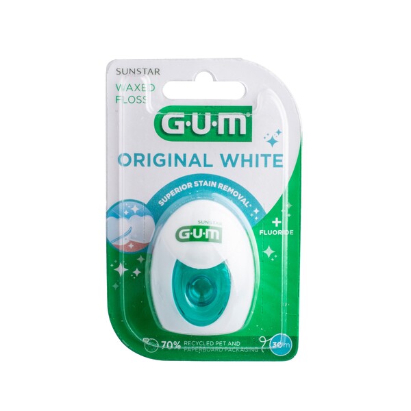 E-shop GUM Original White zubní nit bělící 30 m