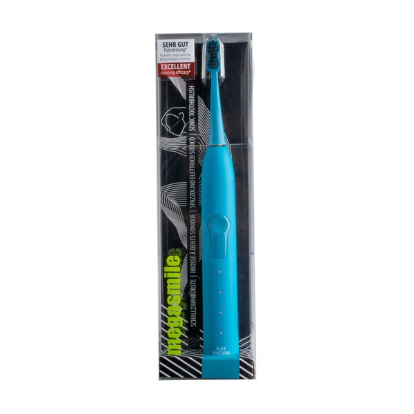 E-shop Megasmile Sonic Black Whitening II Blue sonická kefka