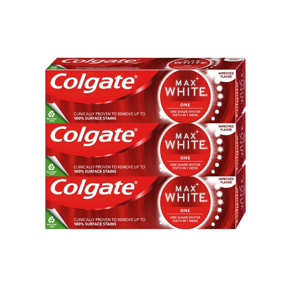 E-shop Colgate Max White One zubná pasta 3x75ml