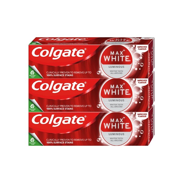 E-shop Colgate Max White One Luminous zubná pasta 3x75ml