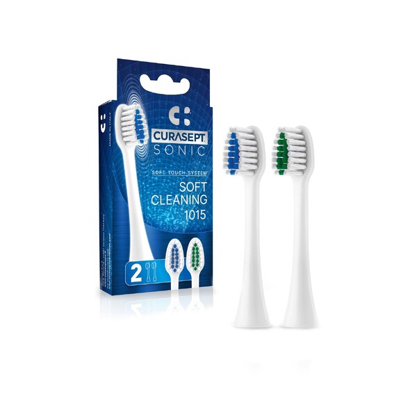 E-shop Curasept Sonic Soft Cleaning 1015 náhradné hlavice 2 ks