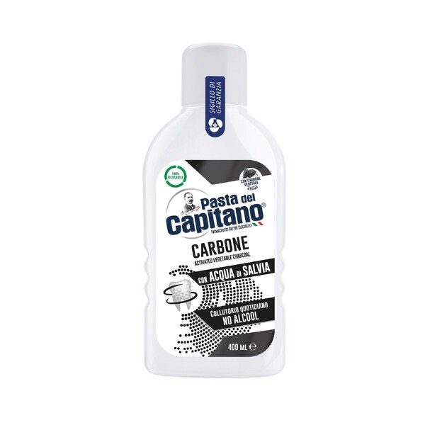 E-shop Pasta del Capitano Carbone ústna voda 400 ml
