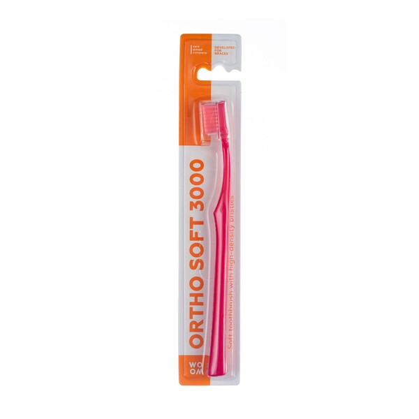E-shop Woom 3000 Ortho Soft ortodontická zubná kefka