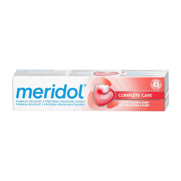 E-shop Meridol Complete Care citlivé ďasná a zuby zubná pasta 75 ml