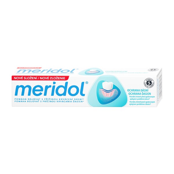 E-shop Meridol ochrana ďasien zubná pasta 75 ml
