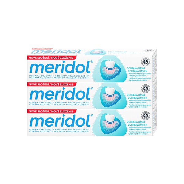 E-shop Meridol zubná pasta 3x75 ml