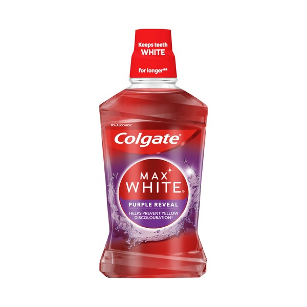 E-shop Colgate Max White Purple Reveal ústna voda 500 ml