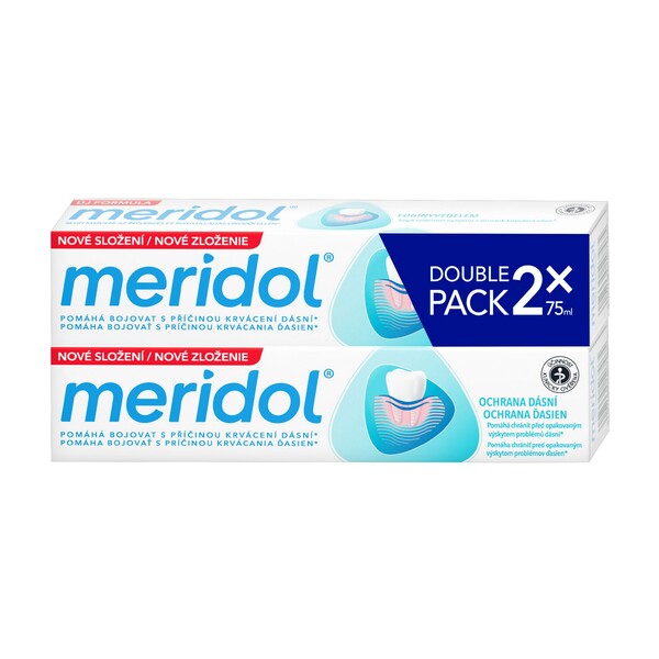 E-shop Meridol zubná pasta 2x75 ml