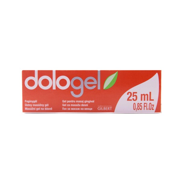 E-shop Dologel masážny gél na ďasná 25 ml