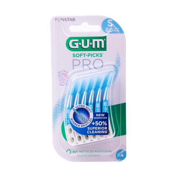 E-shop GUM Soft Picks Pro Small medzizubné kefky 60 ks