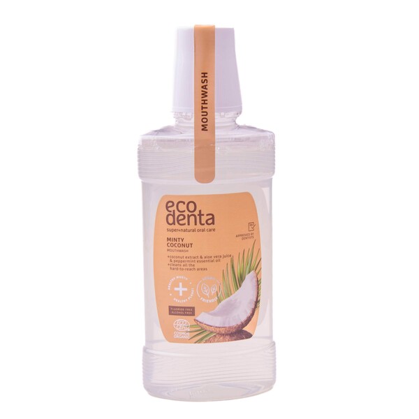 E-shop Ecodenta Minty Coconut ústna voda 250 ml